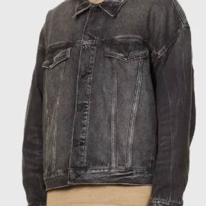 ESSENTIALS Fear of God Denim Jacket Black