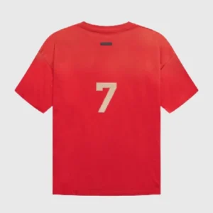 Fear of God Essentials T-Shirt 7 Red