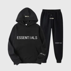 Essential Fear Of God Tracksuit Black