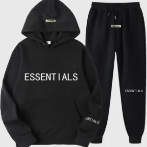 Essential Fear Of God Tracksuit Black