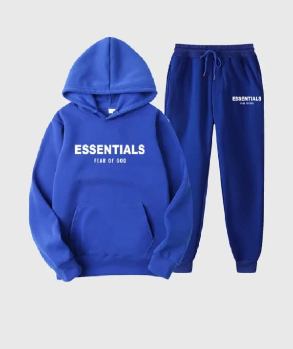 Essentials Fear of God Tracksuits BlueEssentials Fear of God Tracksuits Blue