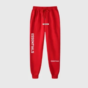 Essentials Fear of God Sweatpants Red