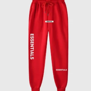 Essentials Fear of God Sweatpants Red