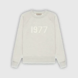 Essentials Crewneck 1977 Sweatshirt Grey