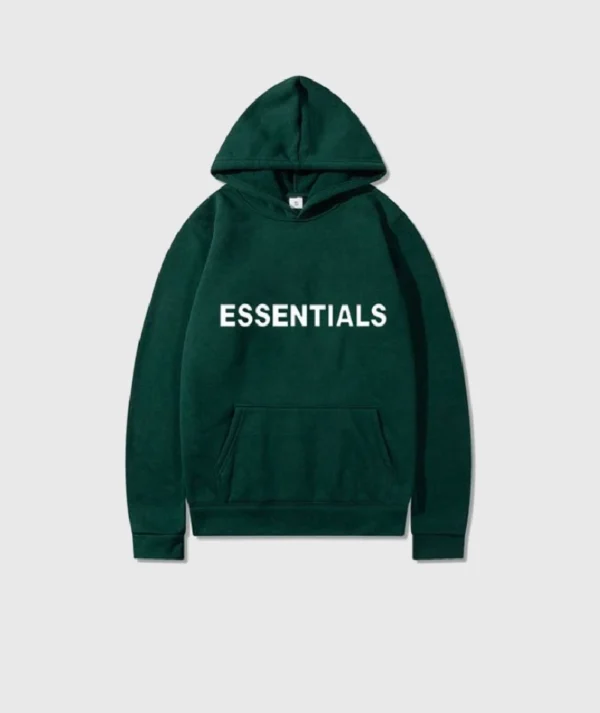 Essentials Fear of God Hoodie Green