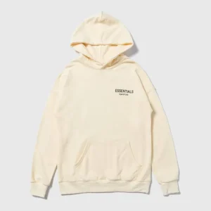 Fear Of God Essentials Star Hoodie Beige