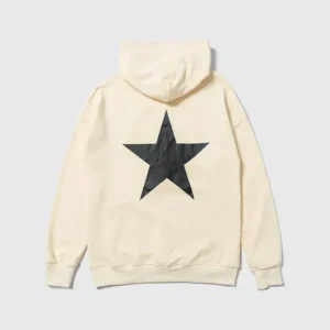 Fear Of God Essentials Star Hoodie Beige