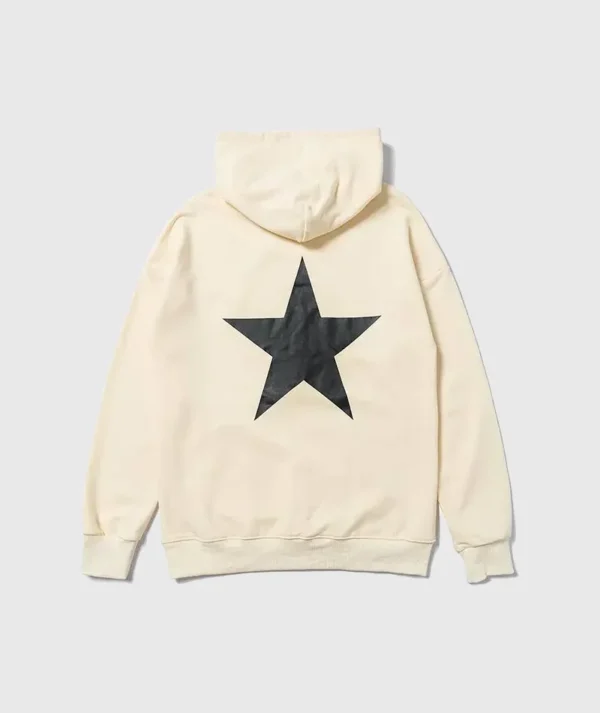 Fear Of God Essentials Star Hoodie Beige