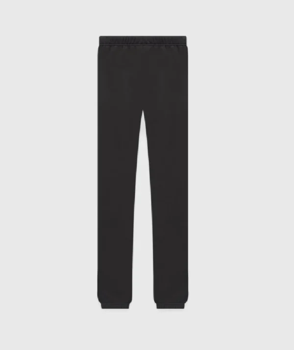 Essentials Waffle Relaxed Sweatpants Off Black