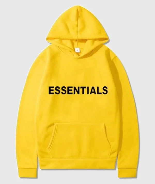 Fear of God Essentials Hoodie Yellow